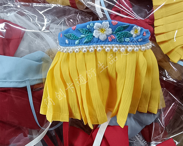 棉花娃娃衣服百褶裙